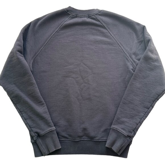 Spiritual Gangster charcoal grey graphic print raglan crewneck sweatshirt with r - Picture 2 of 7